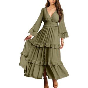 Long Sleeve Summer Maxi Dress for Sale up to 90% Off: Poshmark